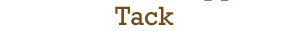 Horse Tack