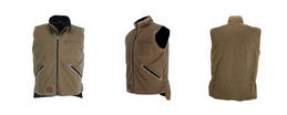 Tan Sawbuck Vest