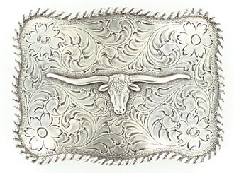 Belt Buckle 37228 Long Horn