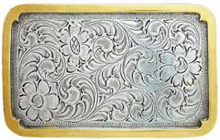 Belt Buckle 37228 Long Horn