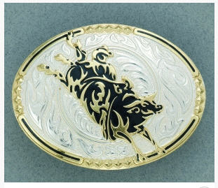 Belt Buckle Crumrine Bullrider Belt Buckle